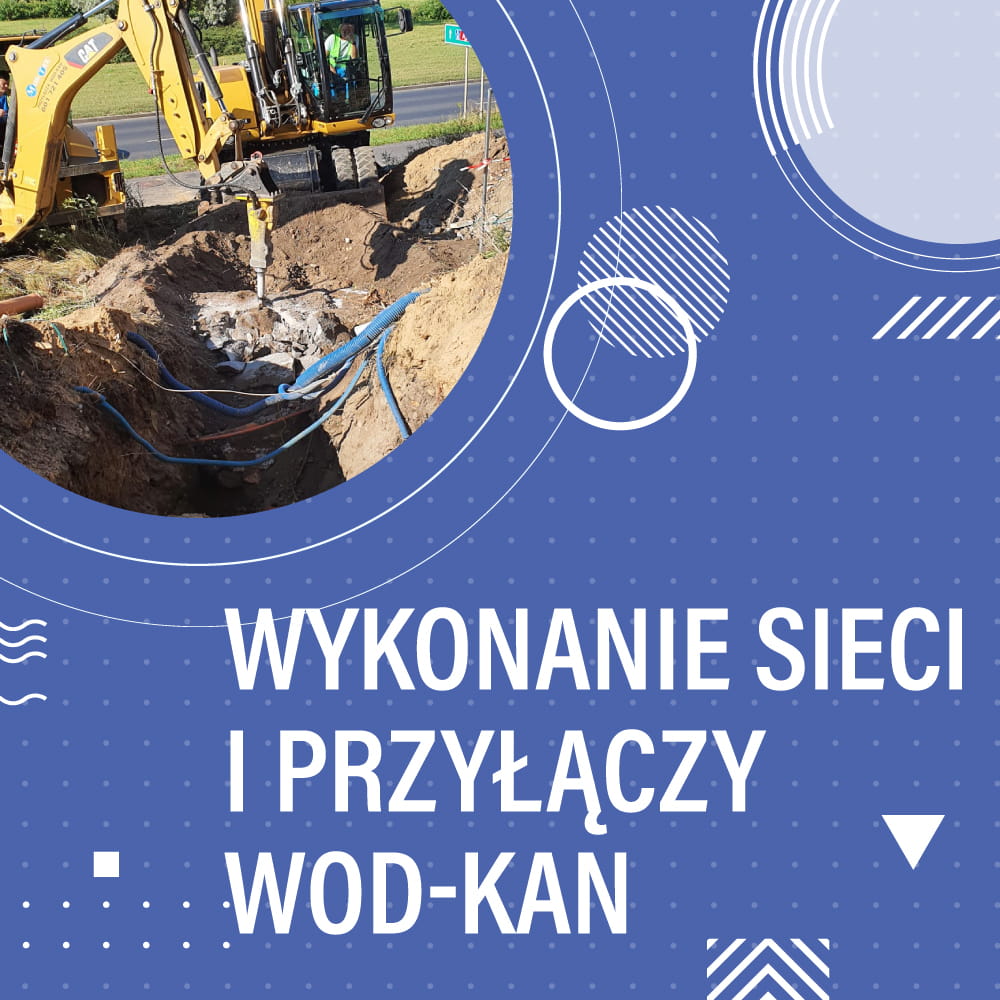 MON-TEX - przyłącza wod kan, instalacje oraz sieci wodno-kanalizacyjne Poznań Suchy Las